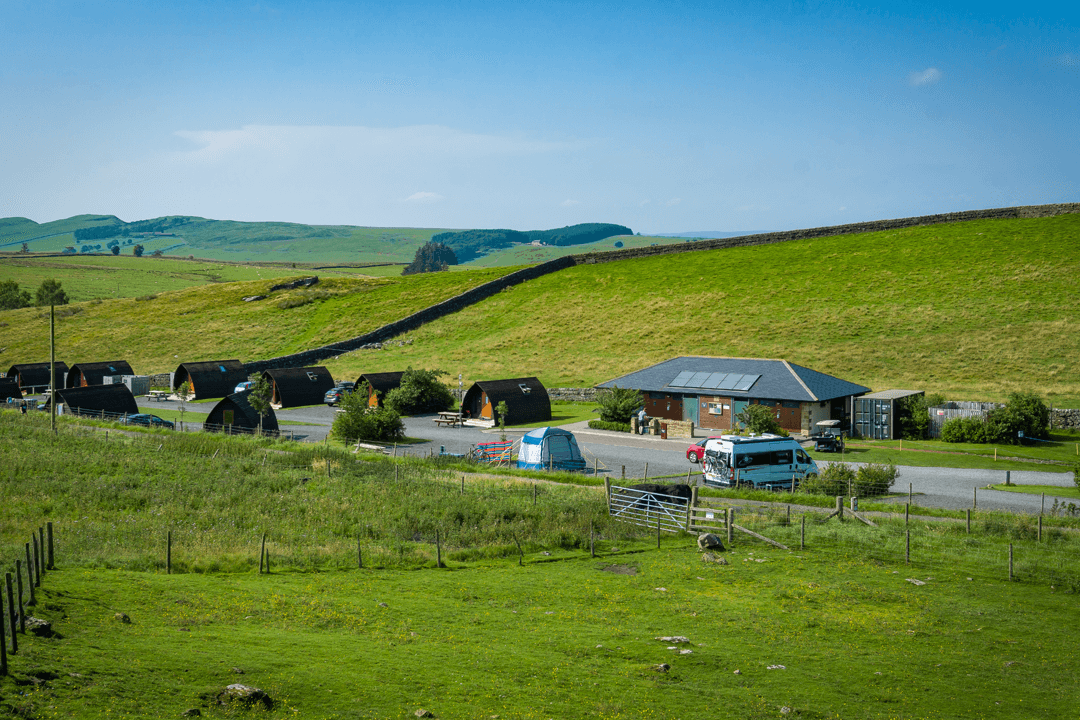 Hardstanding touring pitches